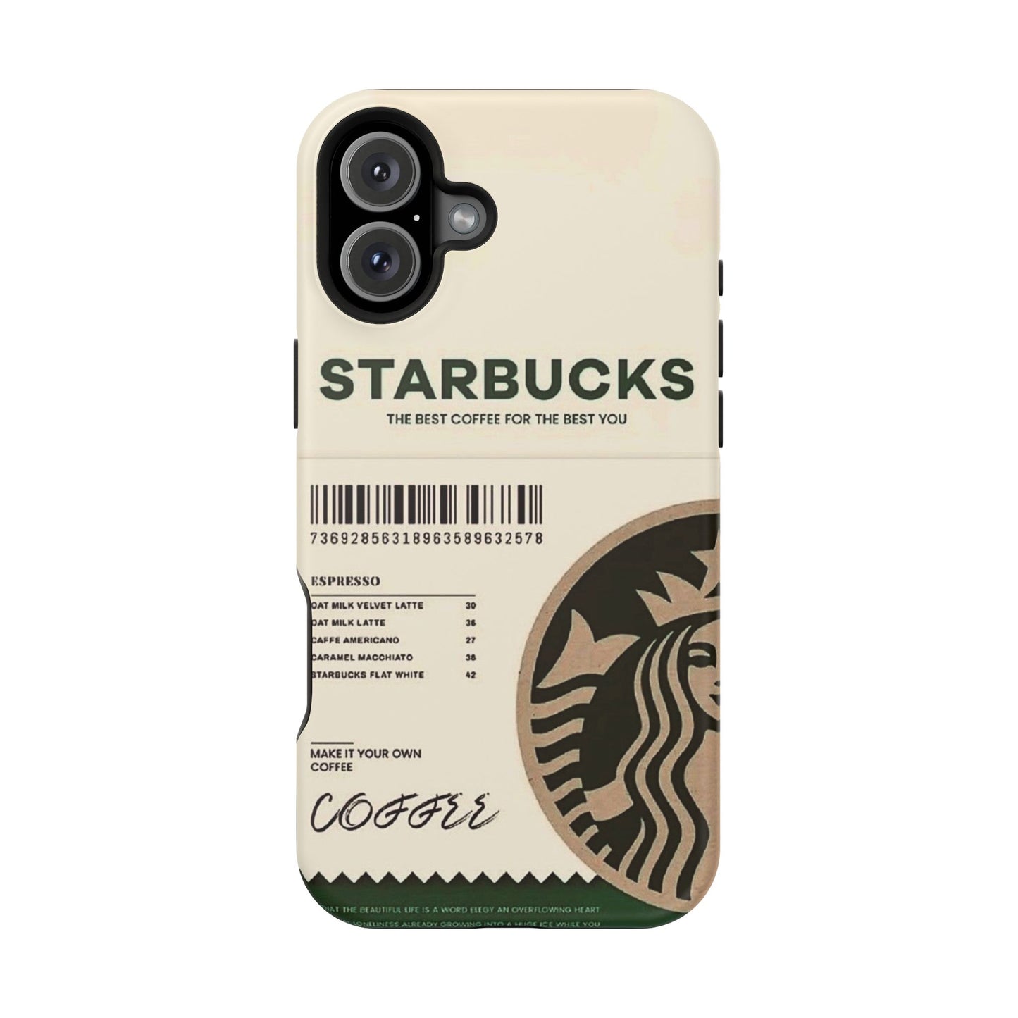 Magnetic+ Starbucks Case