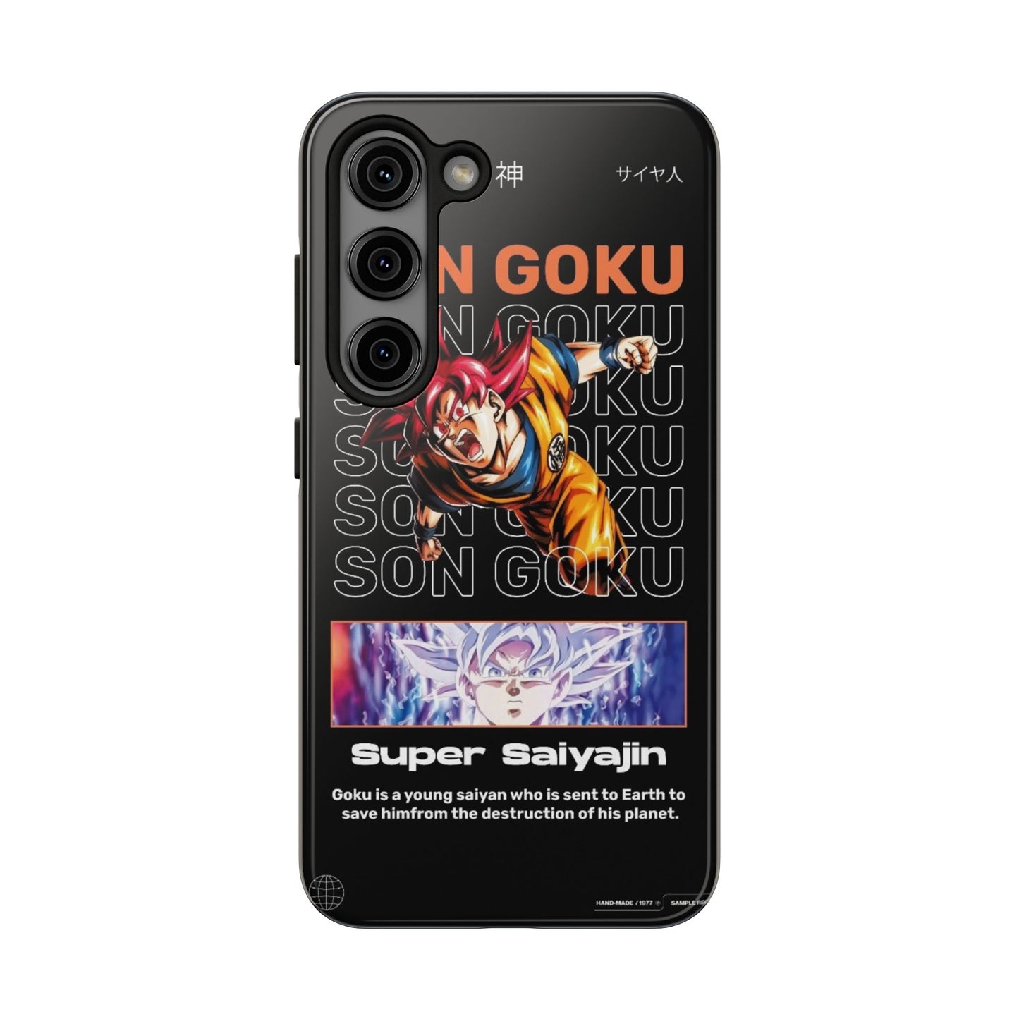 Slim Son Goku Case for Samsung S22, S23 and S24